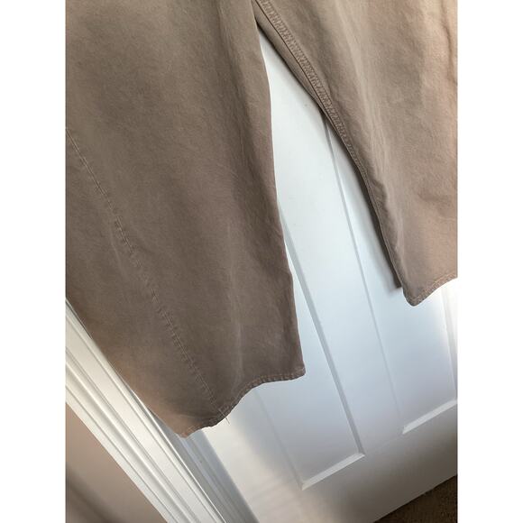 Abercrombie & Fitch Women's Pockets Mid Rise Barrel Jeans Brown Size 34 Short - Picture 6 of 11